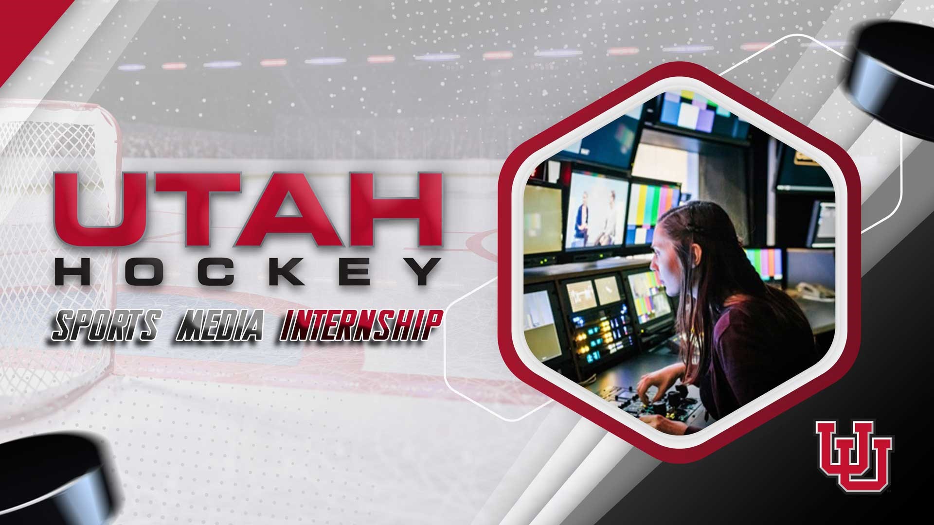 utah hockey sports media internship