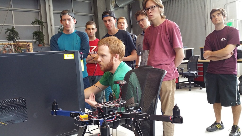 drones lab students