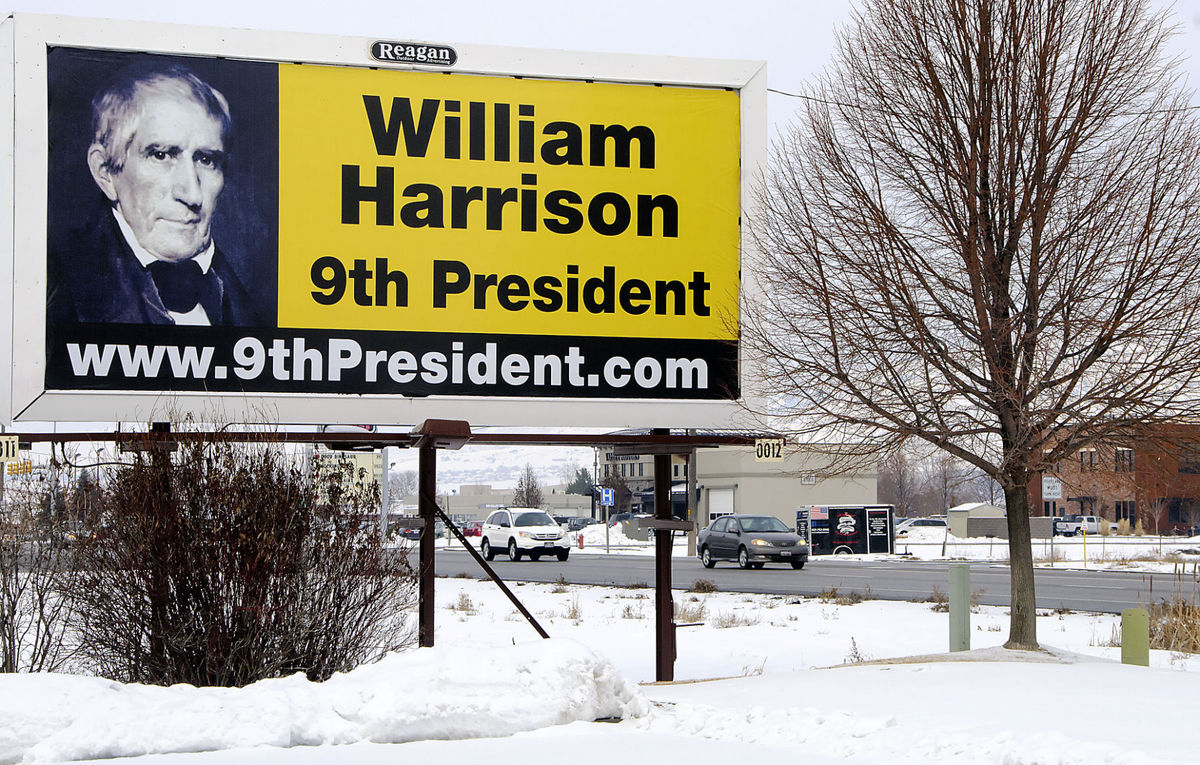 ken foster harrison billboard photo by Eli Lucero Herald Journal